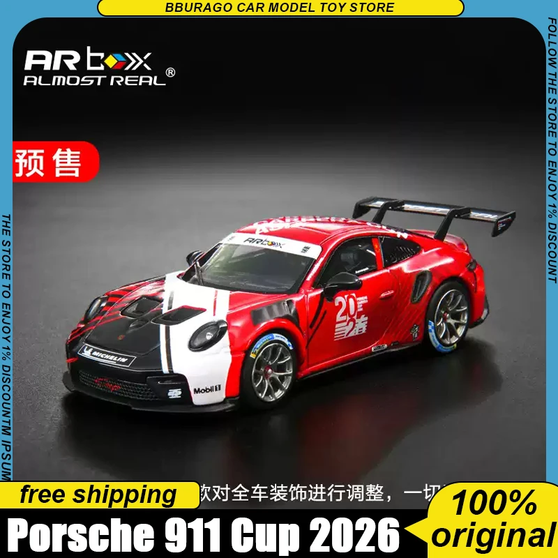 Almost Real Arbox 1:64 Porsche 911 Cup 2026 Asia Carrera Cup Hero Car Static Alloy Collectible Diecast Model Official Full Race
Almost Real Arbox 1:64 Porsche 911 Cup 2026 Asia Carrera Cup Hero Car Static Alloy Collectible Diecast Model Official Full Race