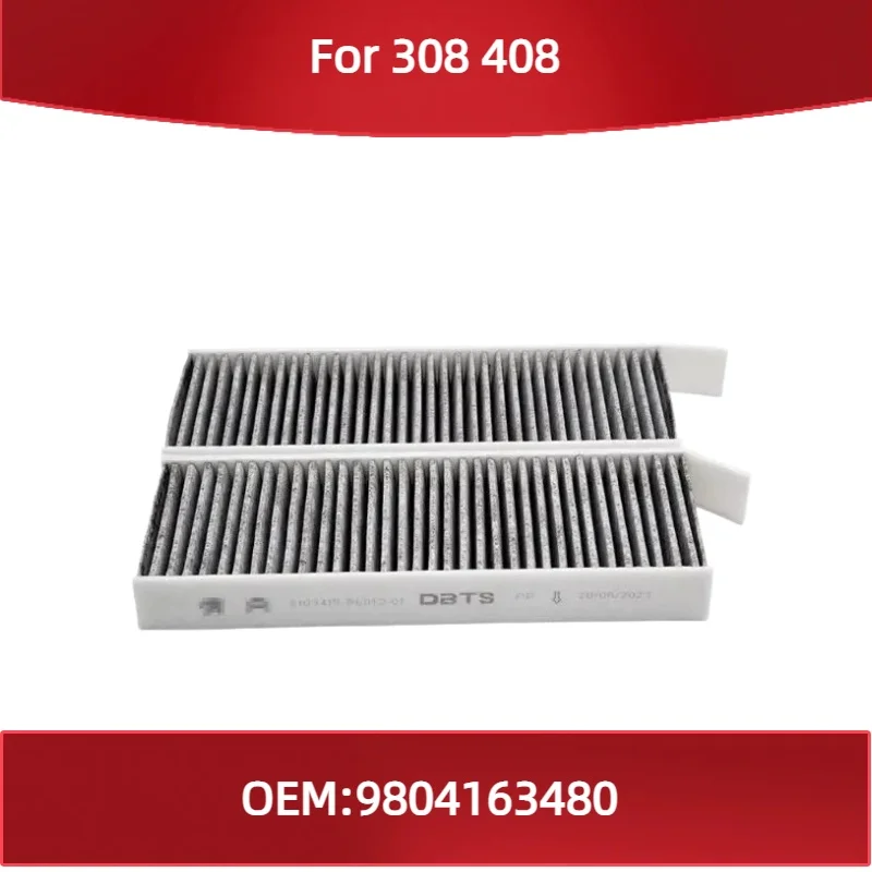 9804163480 Suitable for Peugeot 308 408 Air Conditioning Filter Cabin Filter AC Filter
9804163480 Suitable for Peugeot 308 408 Air Conditioning Filter Cabin Filter AC Filter
