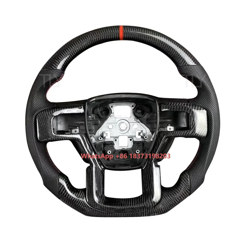 Real Carbon Fiber Steering Wheel for Ranger Raptor F150 F-150 2015 2016 2017 2018 2019 2020 Car Steering Wheels
Real Carbon Fiber Steering Wheel for Ranger Raptor F150 F-150 2015 2016 2017 2018 2019 2020 Car Steering Wheels