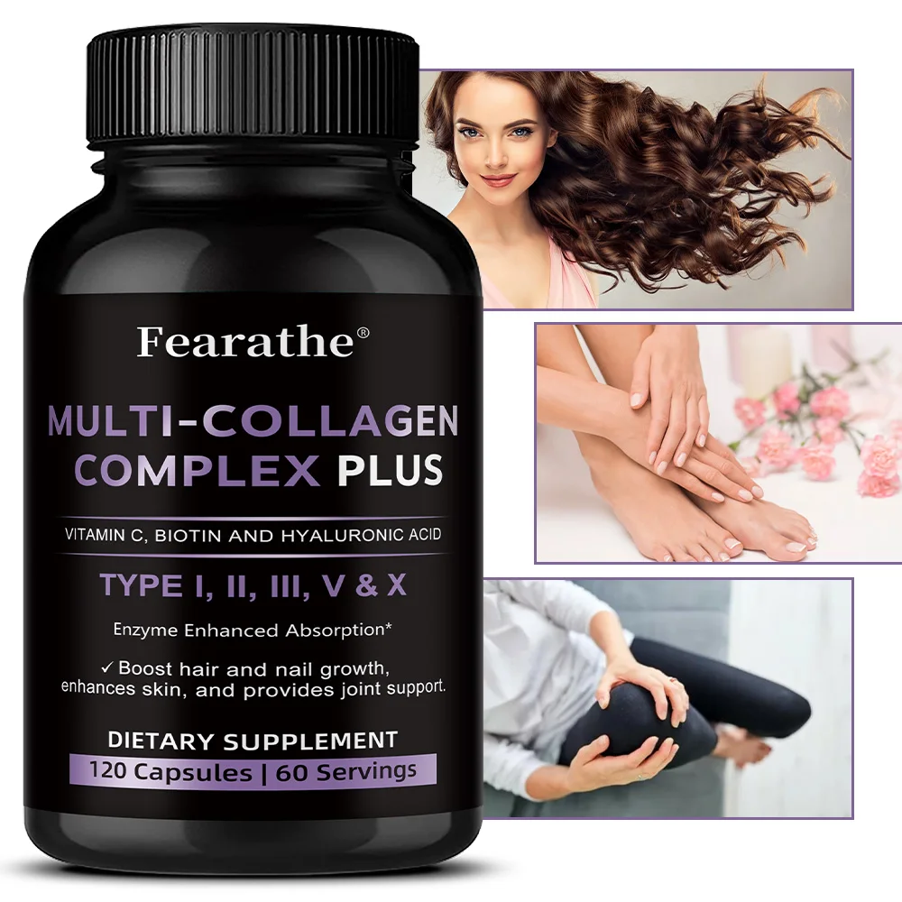 Multi Collagen - Nourishes The Skin, Slows Down Aging, Promotes Healthy Hair, Strong Nails, and Improves Intestinal Digestion
Multi Collagen - Nourishes The Skin, Slows Down Aging, Promotes Healthy Hair, Strong Nails, and Improves Intestinal Digestion