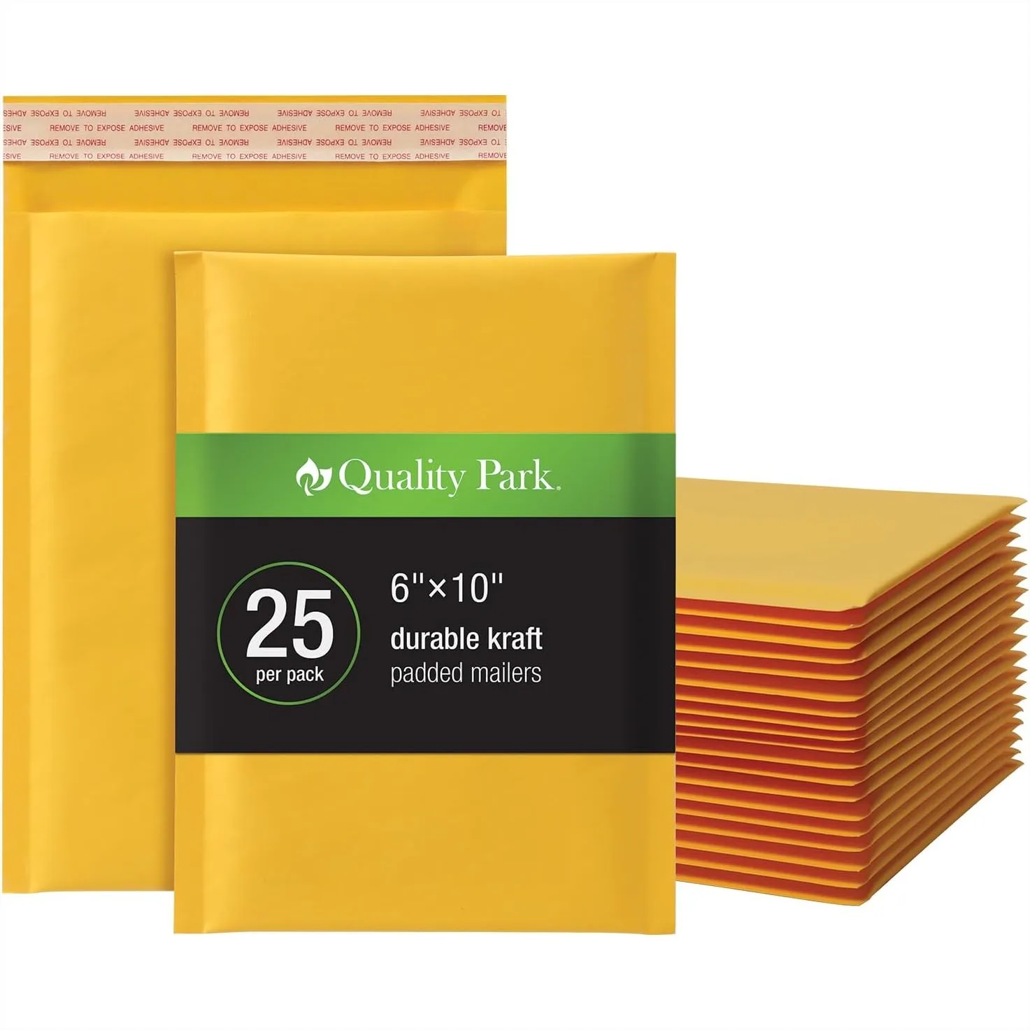 Kraft Bubble Mailers 6x9 Inch, Padded Envelopes with Self Seal Closure for Shipping Books, Jewelry, CDs, 25 Pack
Kraft Bubble Mailers 6x9 Inch, Padded Envelopes with Self Seal Closure for Shipping Books, Jewelry, CDs, 25 Pack
