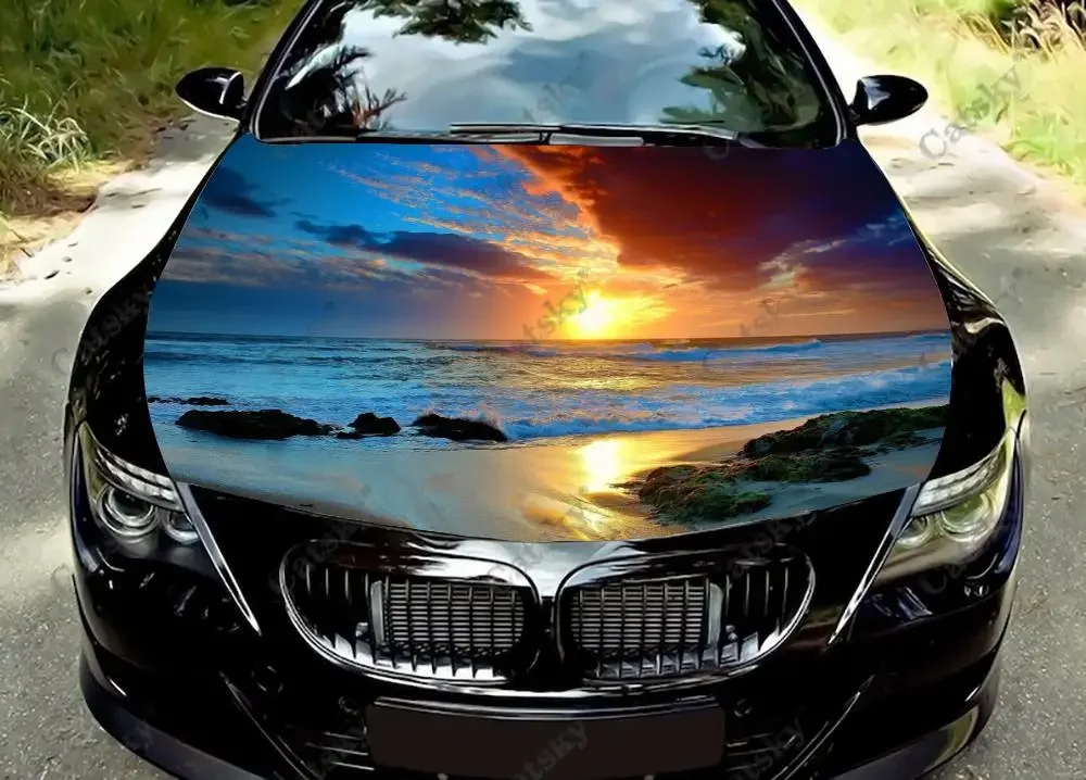 Wave beach sunset Car stickers hood decals car accessories painting patterns packaging modified spray paint vinyl car stickers
Wave beach sunset Car stickers hood decals car accessories painting patterns packaging modified spray paint vinyl car stickers