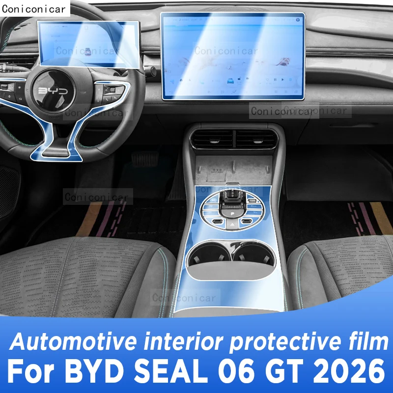For BYD SEAL 06 GT 2026 Panel Navigation Screen Automotive Interior TPU Protective Film Cover Anti-Scratch Sticker
For BYD SEAL 06 GT 2026 Panel Navigation Screen Automotive Interior TPU Protective Film Cover Anti-Scratch Sticker