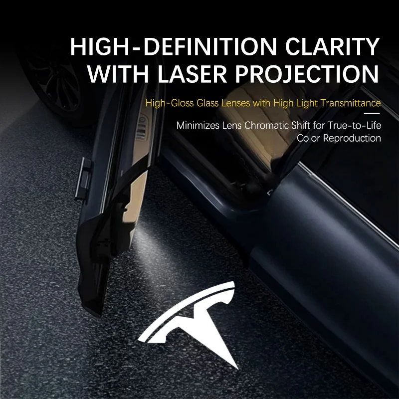 LED Car Door Welcome Light For Tesla Model 3 Model S Model Y Model X HD Laser LOGO Projection Lamp
LED Car Door Welcome Light For Tesla Model 3 Model S Model Y Model X HD Laser LOGO Projection Lamp