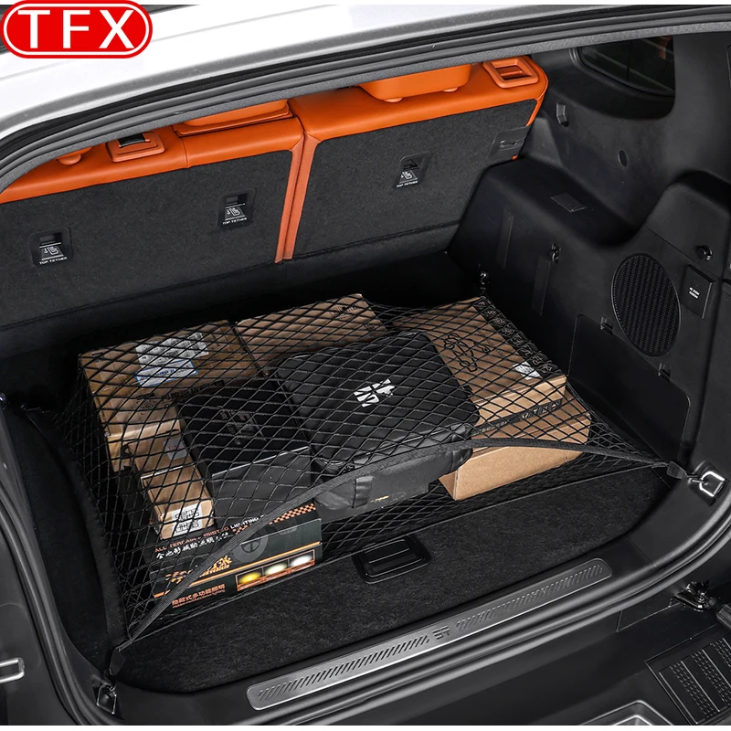 For Jetour G700 2025 2026 Car Trunk Mesh Bag Luggage Storage Retention Net Trunk Organizer Hanging Net Interior Accessories
For Jetour G700 2025 2026 Car Trunk Mesh Bag Luggage Storage Retention Net Trunk Organizer Hanging Net Interior Accessories