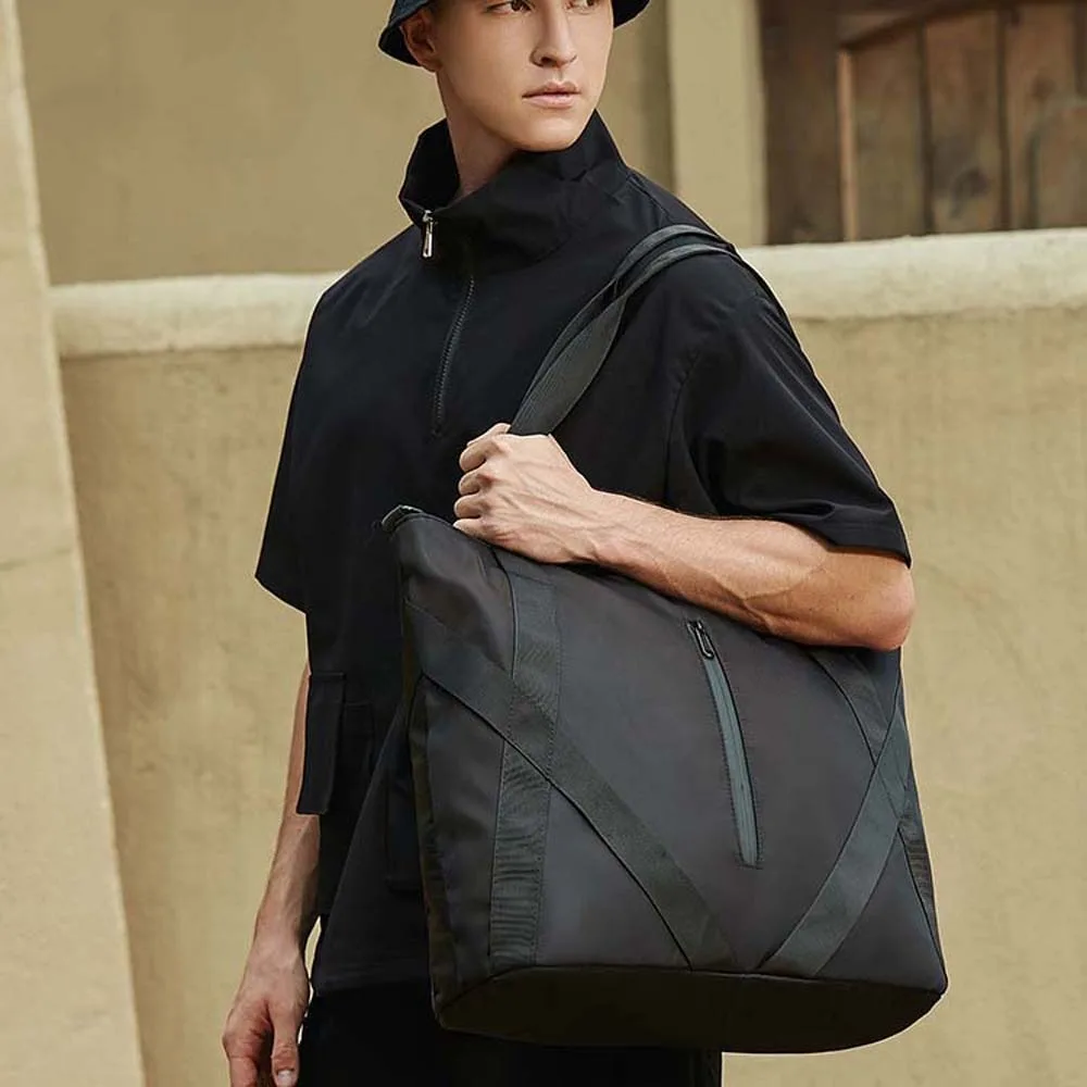 Oxford Cloth Black Men's Handbag Japanese Style Smooth Waterproof Messenger Bag Adjustable Strap Large Capacity
Oxford Cloth Black Men's Handbag Japanese Style Smooth Waterproof Messenger Bag Adjustable Strap Large Capacity