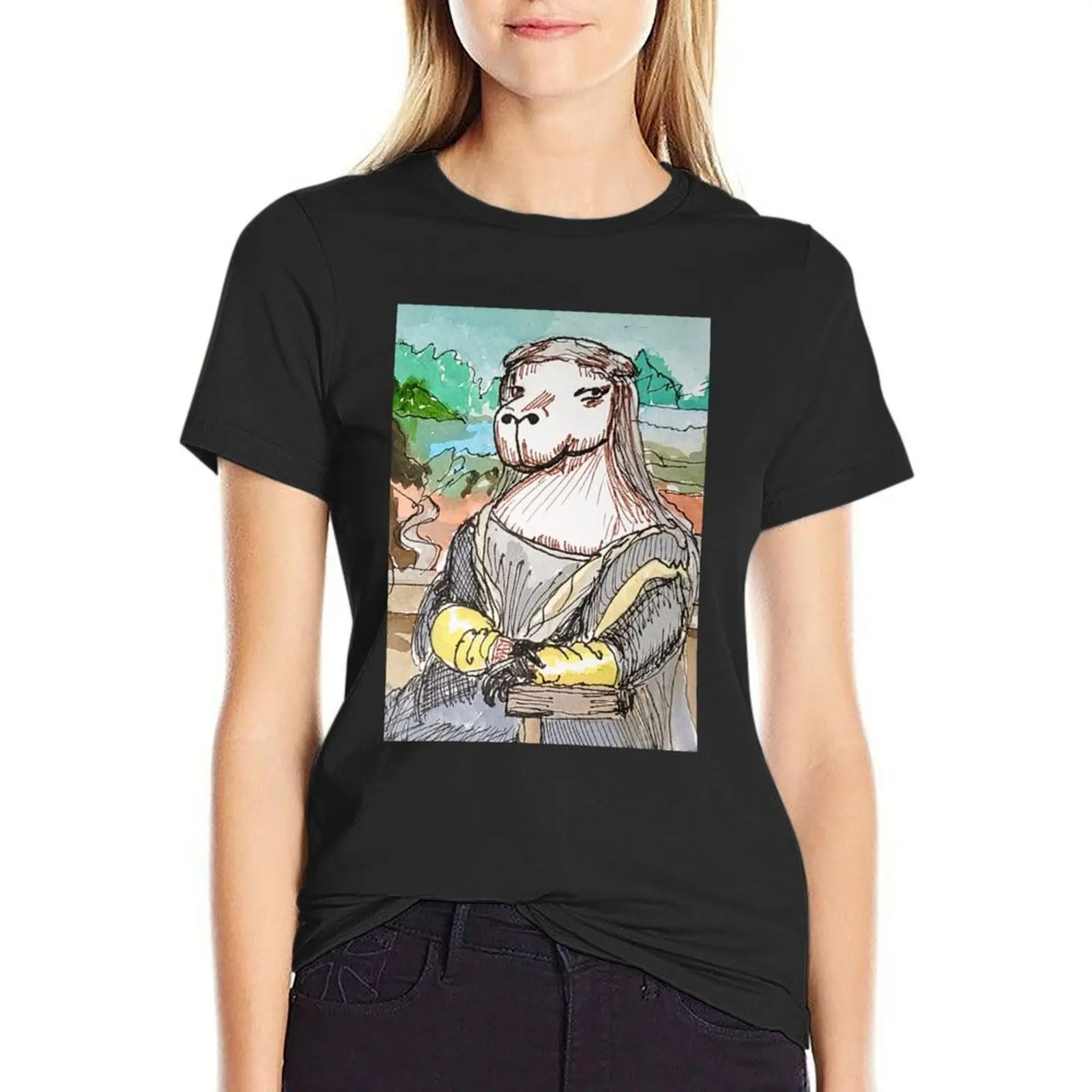 La Giocapy T-Shirt summer clothes customizeds vintage clothes t shirts for Women loose fit
La Giocapy T-Shirt summer clothes customizeds vintage clothes t shirts for Women loose fit