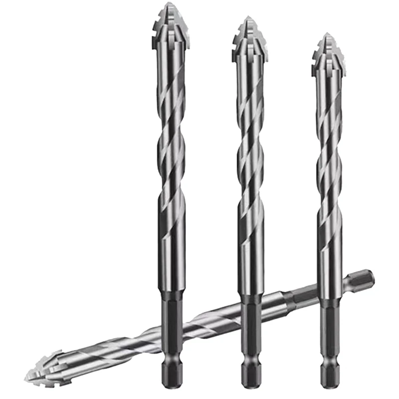 New Four-Edged Sawtooth Eccentric Drill For Dry Drilling Of All Ceramic Tiles, Glass, Marble And Concrete 4Pcs
New Four-Edged Sawtooth Eccentric Drill For Dry Drilling Of All Ceramic Tiles, Glass, Marble And Concrete 4Pcs