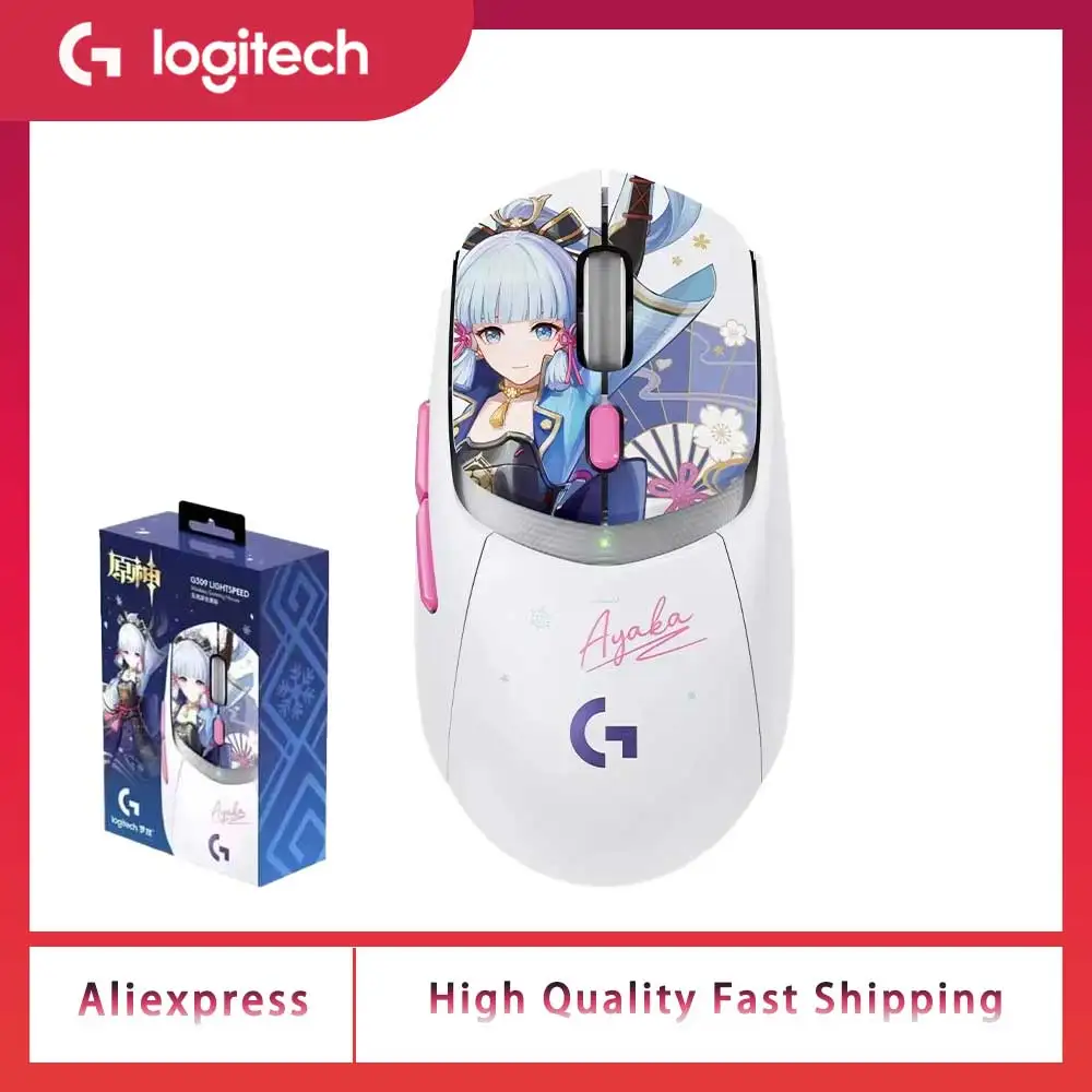 New Logitech G309 LIGHTSPEED Wireless Gaming Mouse Kamisato Ayaka Special Edition Wireless Bluetooth Mouse Mouse wireless
New Logitech G309 LIGHTSPEED Wireless Gaming Mouse Kamisato Ayaka Special Edition Wireless Bluetooth Mouse Mouse wireless