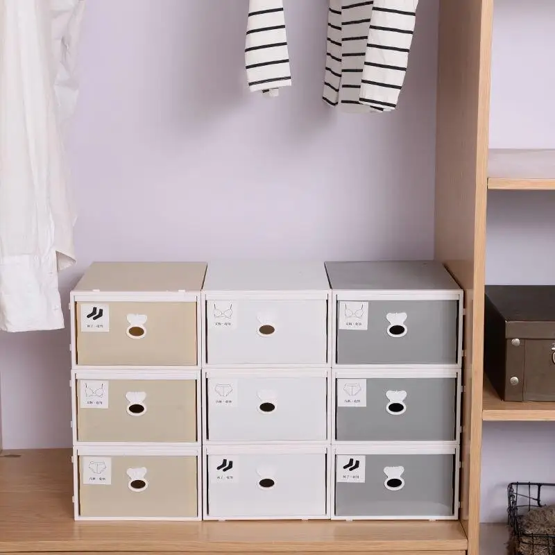 Creative Drawer Style Office Desk Storage Box Socks Underwear Organizer Small Miscellaneous Chest Storage Plastic Box
Creative Drawer Style Office Desk Storage Box Socks Underwear Organizer Small Miscellaneous Chest Storage Plastic Box