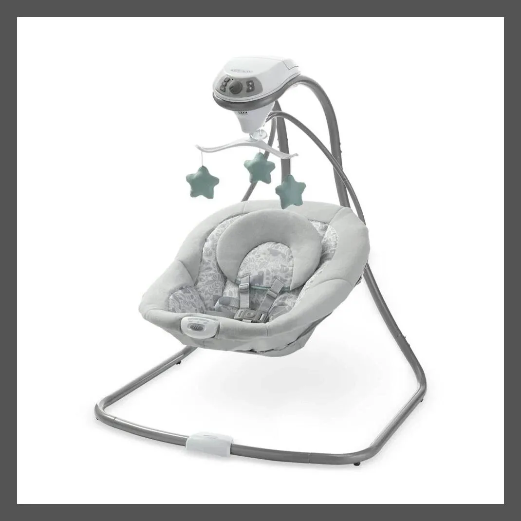 Качели Graco SimpleSway | 6 скоростей, 15 песен, уютное сиденье - SEALED
Качели Graco SimpleSway | 6 скоростей, 15 песен, уютное сиденье - SEALED