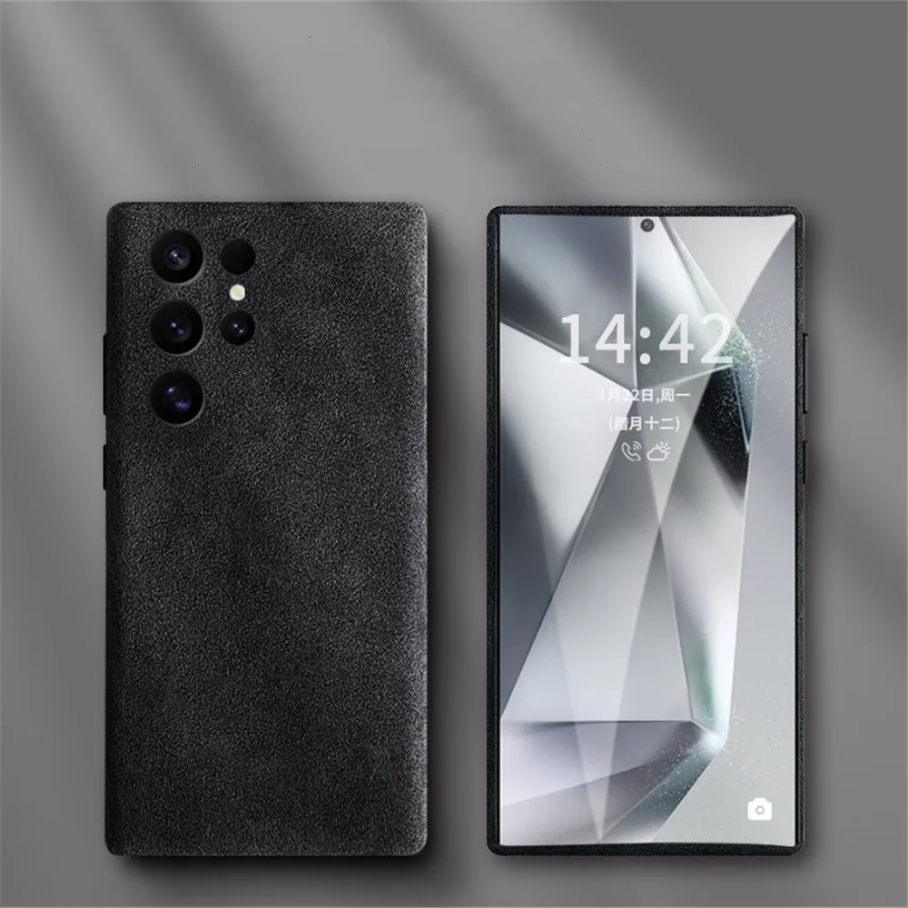 Магнитный чехол из натуральной итальянской кожи алькантары для Samsung Galaxy S24 Ultra S25 S25 Plus Magsafe Back Cover
Магнитный чехол из натуральной итальянской кожи алькантары для Samsung Galaxy S24 Ultra S25 S25 Plus Magsafe Back Cover