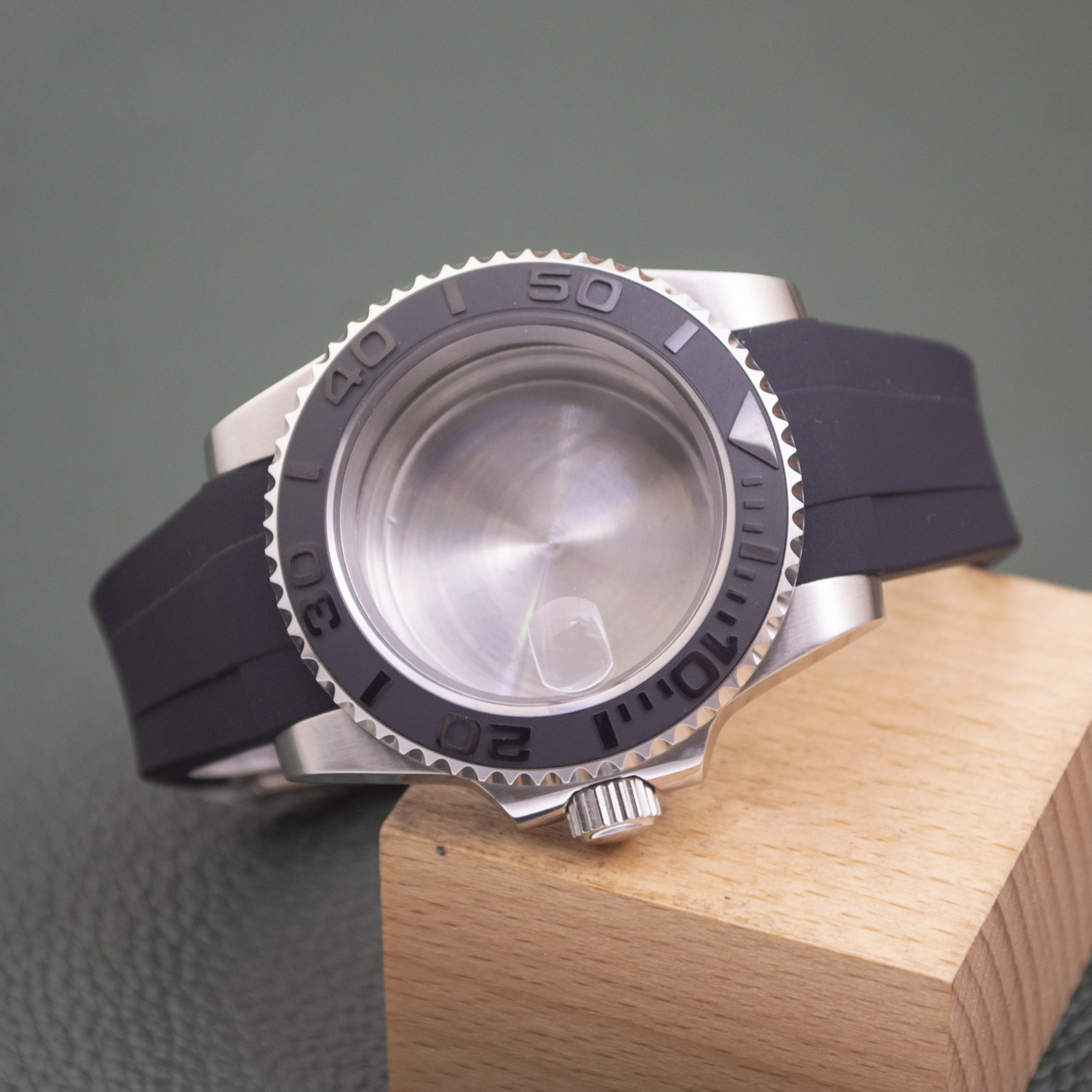 Stainless Steel Watch Case 40mm Case 10ATM Waterproof Case Rubber Strap For NH34 NH35 NH36 ETA2824 Movement Yachtmaster Case
Stainless Steel Watch Case 40mm Case 10ATM Waterproof Case Rubber Strap For NH34 NH35 NH36 ETA2824 Movement Yachtmaster Case