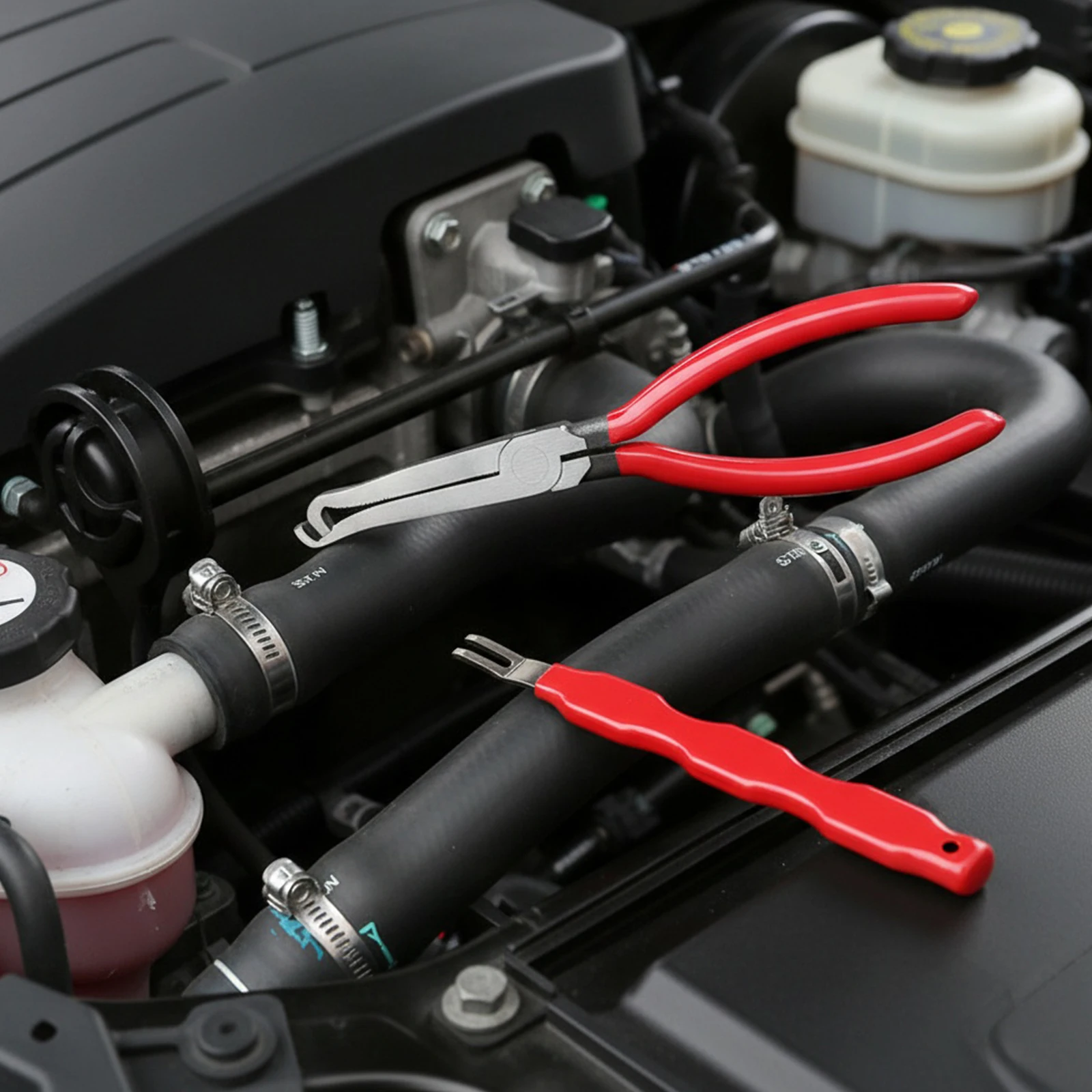 2 Pcs Electrical Connector Removal Tool with Dual-Head Designs Electrical Connector Separator Tool for Automotive Repair
2 Pcs Electrical Connector Removal Tool with Dual-Head Designs Electrical Connector Separator Tool for Automotive Repair