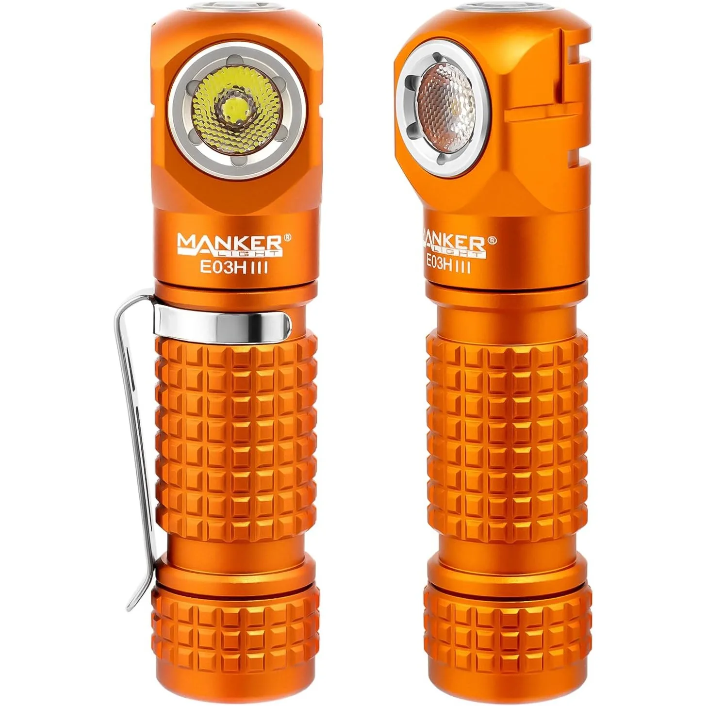 Manker E03H III Rechargeable Headlamp - 800 Lumens High-CRI Pocket Mini Flashlight with Clip
Manker E03H III Rechargeable Headlamp - 800 Lumens High-CRI Pocket Mini Flashlight with Clip