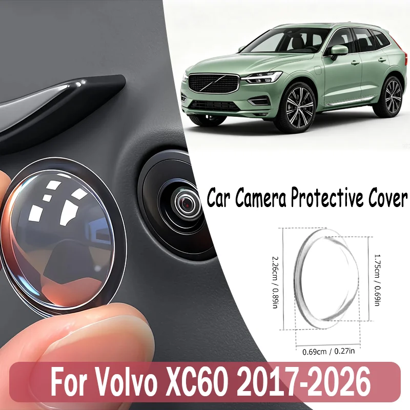 360 Reverse Cam Cover For Volvo XC60 2017-2026 2Pcs Anti-Scratch HD PC Lens Protector, Waterproof Easy Install Car Accessories
360 Reverse Cam Cover For Volvo XC60 2017-2026 2Pcs Anti-Scratch HD PC Lens Protector, Waterproof Easy Install Car Accessories