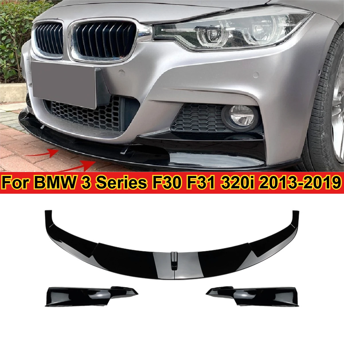 Для BMW 3 серии F30 F31 320i 2013-2019 черный автомобильный передний бампер, спойлер, разделитель для губ, комплект кузова, бампер, подбородок, диффузор, защита
Для BMW 3 серии F30 F31 320i 2013-2019 черный автомобильный передний бампер, спойлер, разделитель для губ, комплект кузова, бампер, подбородок, диффузор, защита