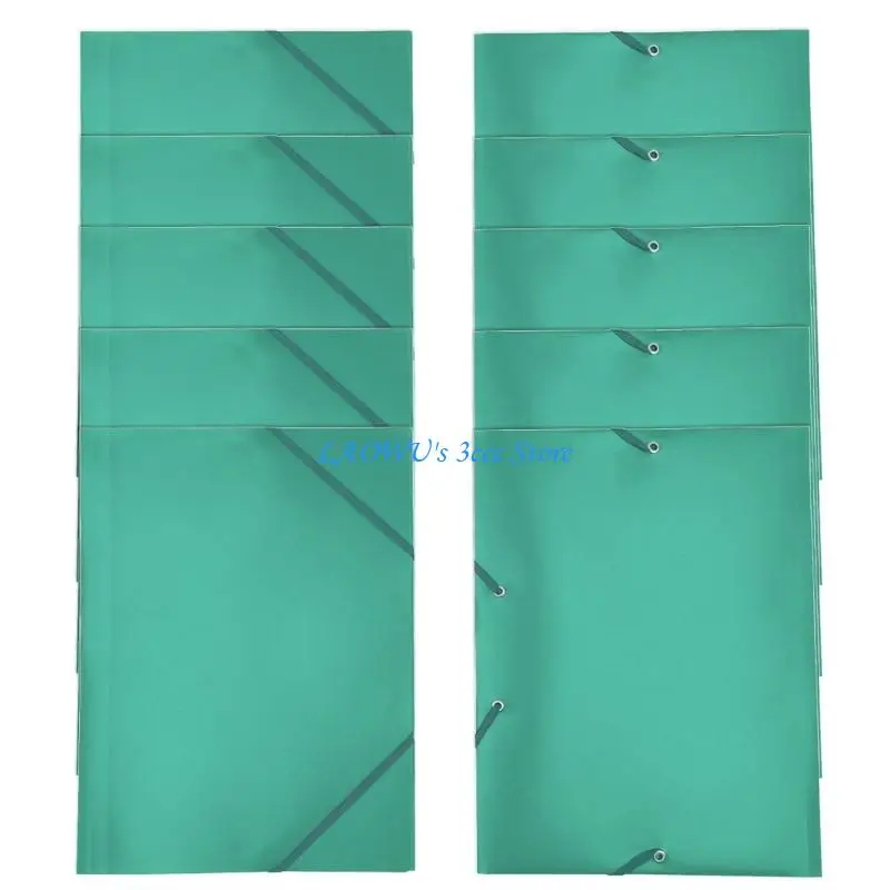 Y8AD 10 Pcs File Folder Postal Folder Document Folder with Elastic Band Corner Folder Portfolios Folder Office Supplies
Y8AD 10 Pcs File Folder Postal Folder Document Folder with Elastic Band Corner Folder Portfolios Folder Office Supplies