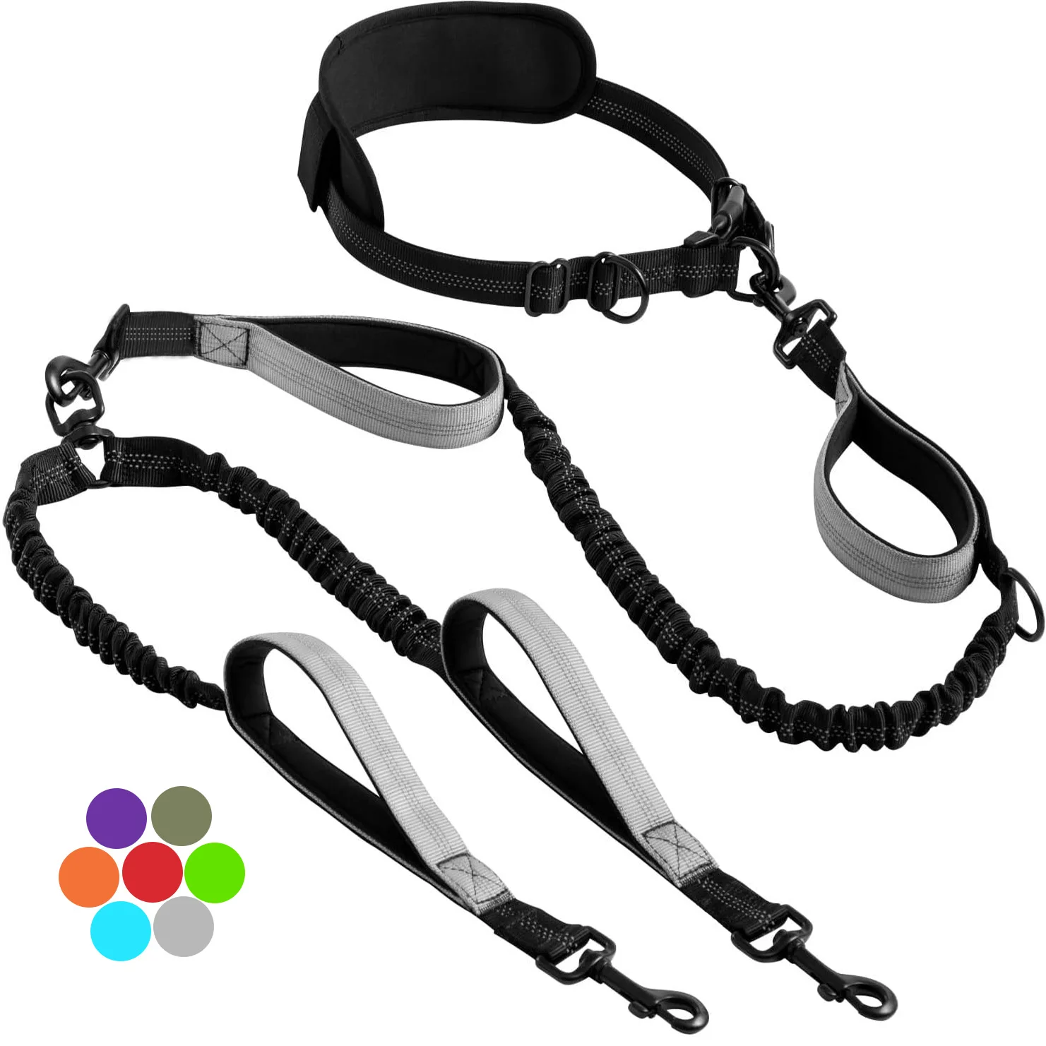 Explosion-Proof Short Elastic Buffer Pet Leash One-Hand Drag Two-Walking Rope Running Dog Accessories for Small Large Dogs
Explosion-Proof Short Elastic Buffer Pet Leash One-Hand Drag Two-Walking Rope Running Dog Accessories for Small Large Dogs