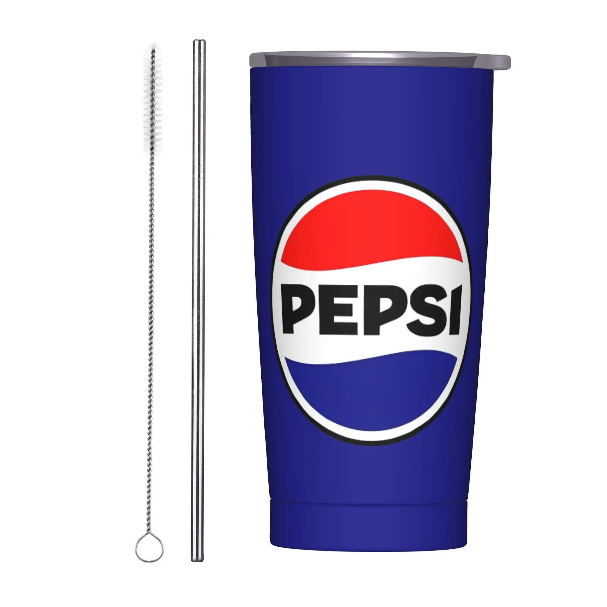 Pepsi Logo 1969 Insulated Tumbler with Straws Cola Drink Stainless Steel Coffee Mugs Outdoor Travel Car Bottle Cups, 20oz
Pepsi Logo 1969 Insulated Tumbler with Straws Cola Drink Stainless Steel Coffee Mugs Outdoor Travel Car Bottle Cups, 20oz