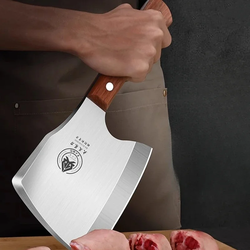 Thickened bone chopper knife household chopping knife cutting bone chopping big bone knife commercial pig killing knife TB9195
Thickened bone chopper knife household chopping knife cutting bone chopping big bone knife commercial pig killing knife TB9195