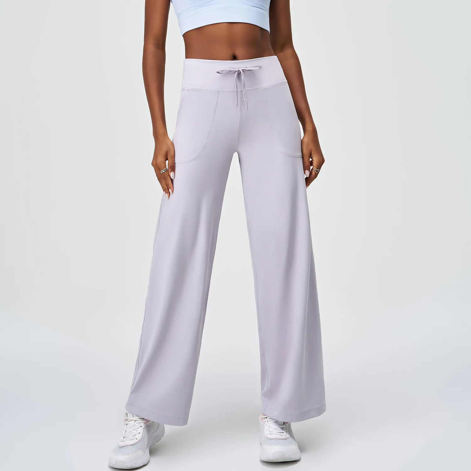 Женские брюки-клеш для йоги, весна-лето, свободные однотонные брюки с боковым карманом, удобные для кожи брюки для тренировок в тренажерном зале, фитнеса, спорта
Женские брюки-клеш для йоги, весна-лето, свободные однотонные брюки с боковым карманом, удобные для кожи брюки для тренировок в тренажерном зале, фитнеса, спорта