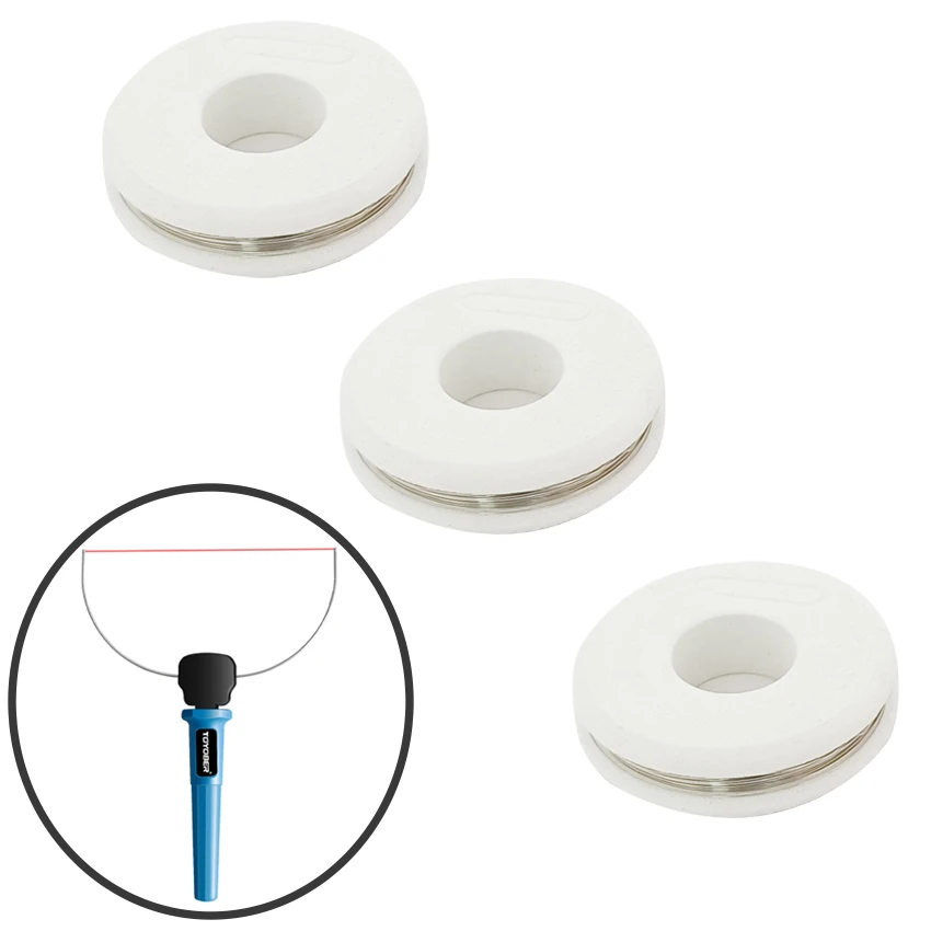 30m 0.2mm 0.25mm 0.3mm Cr20Ni80 Resistance Hot Wire Alloy Wire Heating Wire Hot Wire for Foam Cutter DIY Ribbon Cutter
30m 0.2mm 0.25mm 0.3mm Cr20Ni80 Resistance Hot Wire Alloy Wire Heating Wire Hot Wire for Foam Cutter DIY Ribbon Cutter