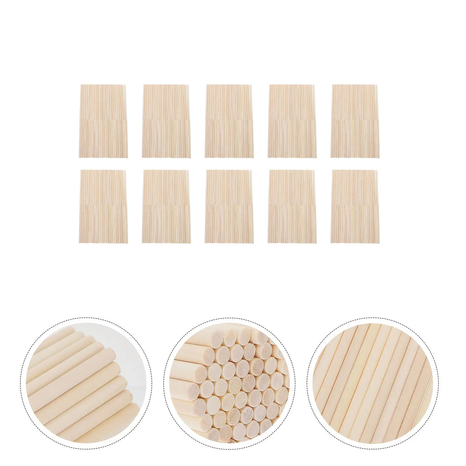 500Pcs Wooden Ice Cream Sticks Comfortable Handle Smooth Surface DIY Ice Supplies Craft Making Sticks
500Pcs Wooden Ice Cream Sticks Comfortable Handle Smooth Surface DIY Ice Supplies Craft Making Sticks