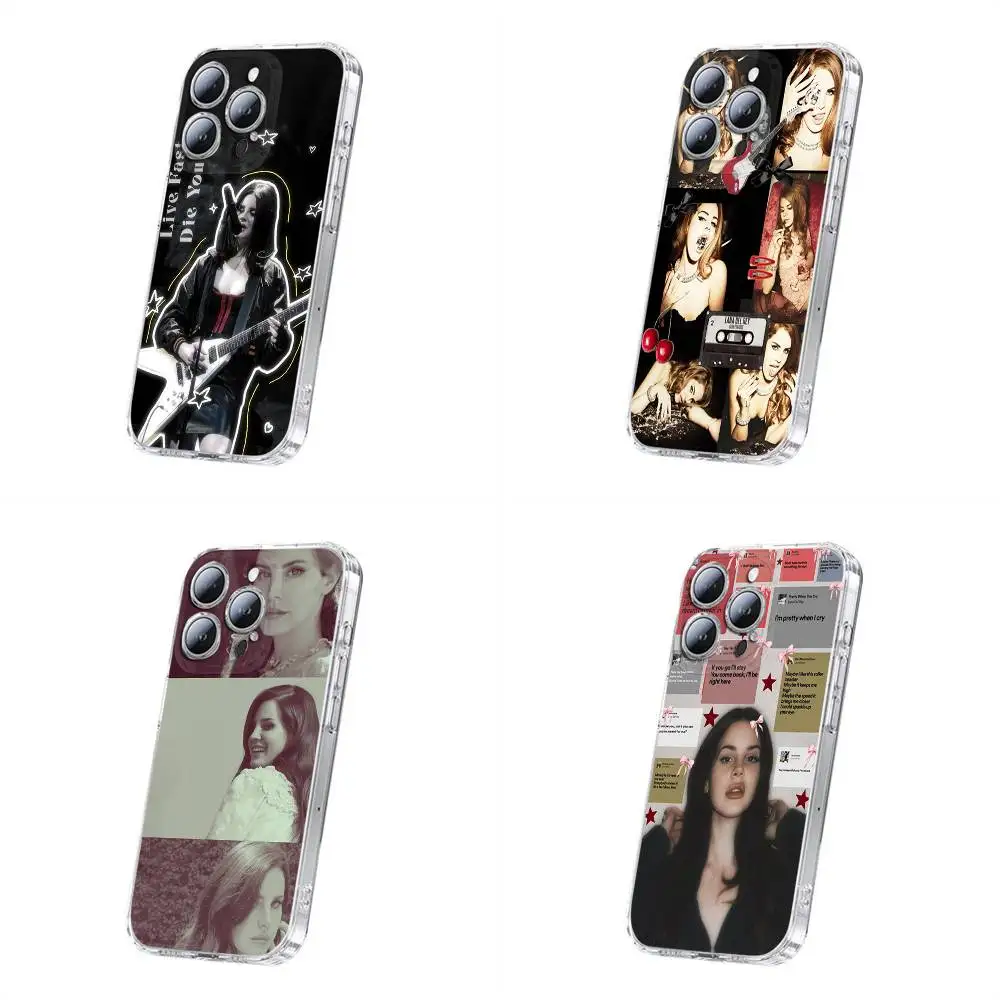 Singer L-Lana Del Rey Phone Case For iPhone 17,16,15,14,13,12,11 Plus,Pro,Max,Plus,E,SE4,Mini Transparent Cover 
Singer L-Lana Del Rey Phone Case For iPhone 17,16,15,14,13,12,11 Plus,Pro,Max,Plus,E,SE4,Mini Transparent Cover