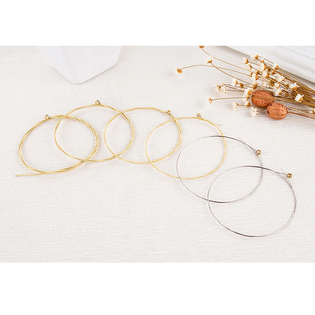 3Pcs Acoustic Guitar Steel Brass Strings Bright Colored Durable Long Lasting Guitar Practice Parts Accessories
3Pcs Acoustic Guitar Steel Brass Strings Bright Colored Durable Long Lasting Guitar Practice Parts Accessories
