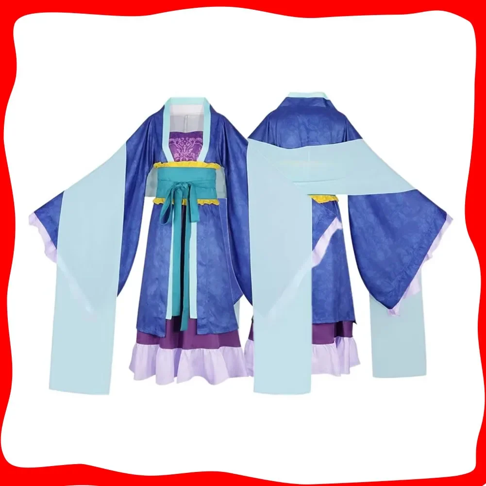 CosplayMaoMao Cosplay Apothecary Anime Diaries Costume Women Fantasy Lihua Kimono Dress Belt Outfits Halloween Carnival Party Su
CosplayMaoMao Cosplay Apothecary Anime Diaries Costume Women Fantasy Lihua Kimono Dress Belt Outfits Halloween Carnival Party Su