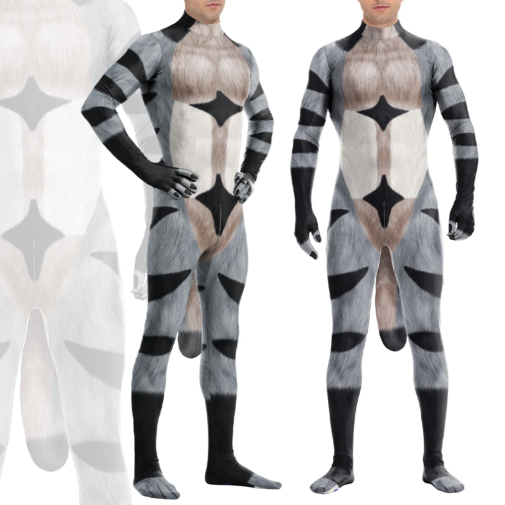 Wolf Costumes Adults Cosplay Anime Wolf Catsuit Jumpsuits Crotch Zipper Outfits Funny 3D Printed Zentai Full Bodysuits
Wolf Costumes Adults Cosplay Anime Wolf Catsuit Jumpsuits Crotch Zipper Outfits Funny 3D Printed Zentai Full Bodysuits