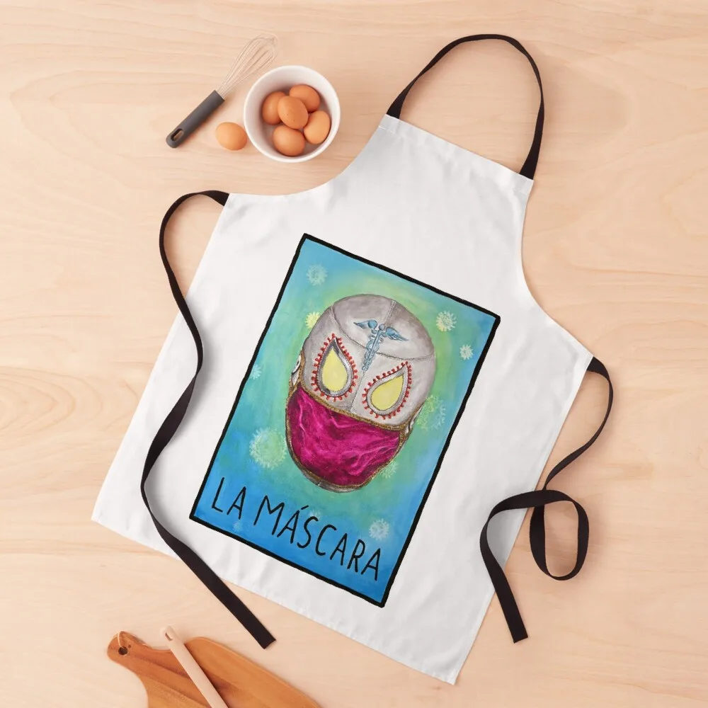 La Máscara - The Mask Apron Children'S Women's Home Clothes Salon Kitchen Novel Kitchen Accessories Apron
La Máscara - The Mask Apron Children'S Women's Home Clothes Salon Kitchen Novel Kitchen Accessories Apron