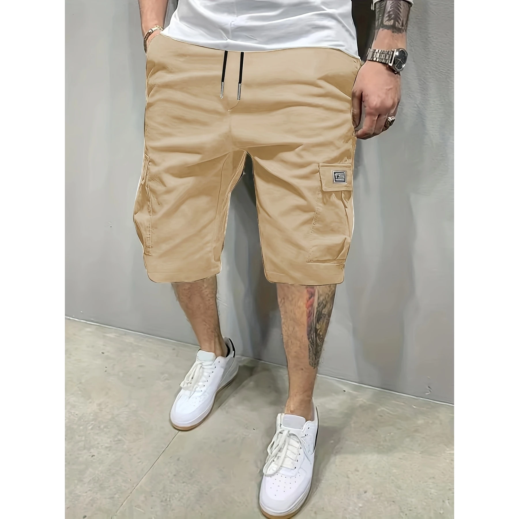 Casual Workwear Short Pants Loose Straight American Style Men's Summer New Sporty Shorts Trendy Five-Point Pants Polyester Fiber
Casual Workwear Short Pants Loose Straight American Style Men's Summer New Sporty Shorts Trendy Five-Point Pants Polyester Fiber