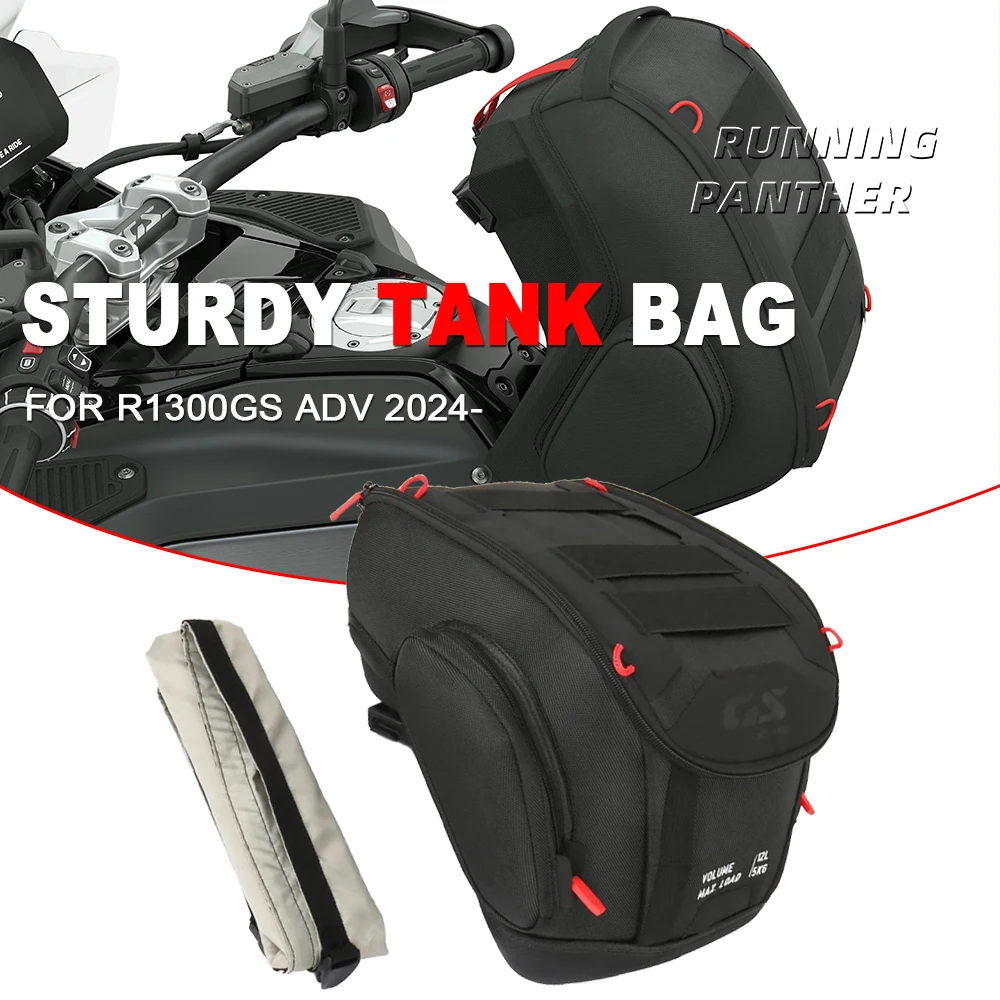 Motorcycle Waterproof Fuel Tank Bag Logo 12L Tool Backpack Portable For BMW R1300GS Adventure GS1300 R 1300 GS ADV 2024 2025
Motorcycle Waterproof Fuel Tank Bag Logo 12L Tool Backpack Portable For BMW R1300GS Adventure GS1300 R 1300 GS ADV 2024 2025
