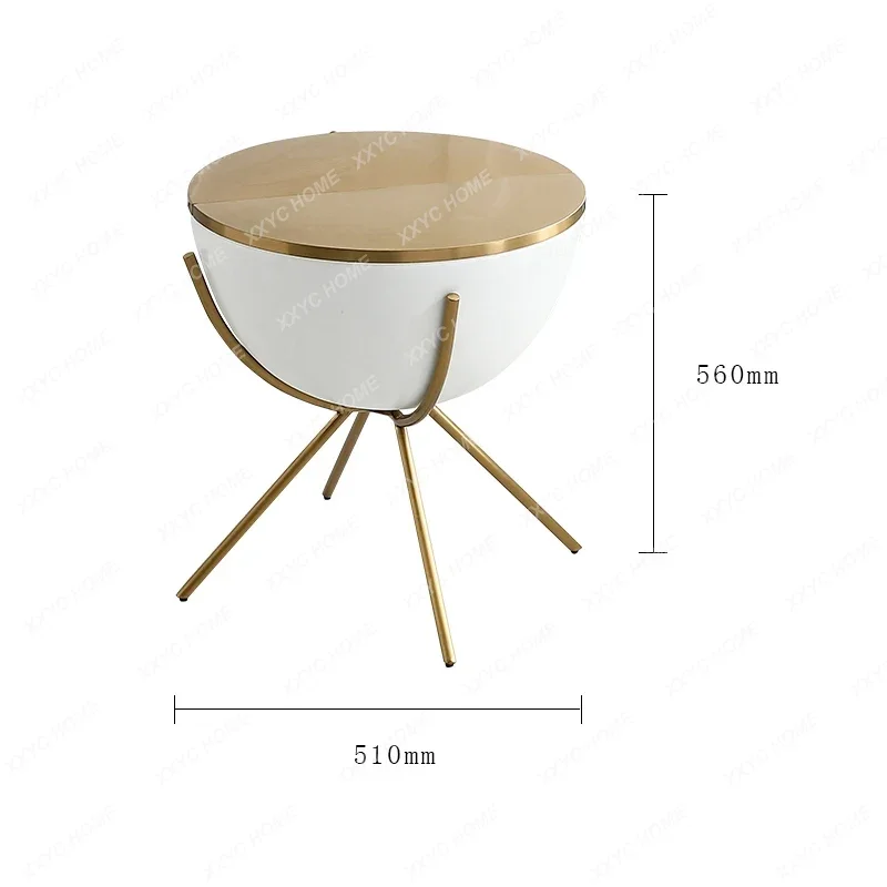 BJ Multifunctional Light Luxury Personalized Round Storage Bedside Table Simple Modern Storage Living Room Coffee Table
BJ Multifunctional Light Luxury Personalized Round Storage Bedside Table Simple Modern Storage Living Room Coffee Table