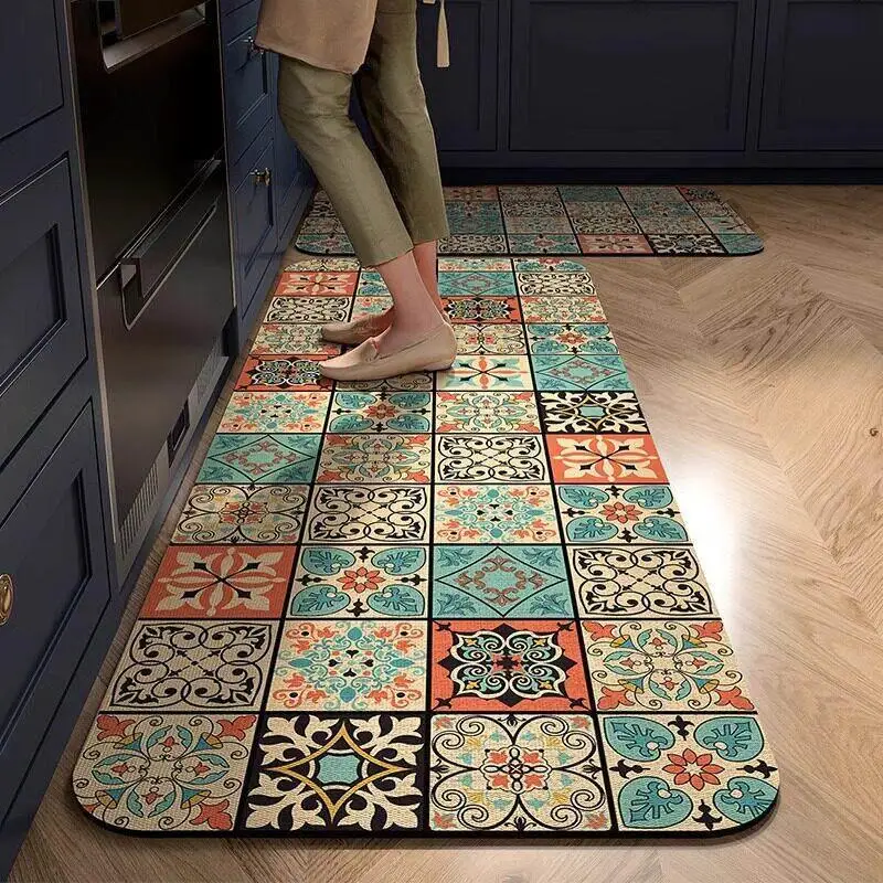 Quick Dry Kitchen Entrance Door Mat Long Strip Diatom Mud Home Use Absorbent Soft Pad Anti Slip Dirt Resistant Floor Mat
Quick Dry Kitchen Entrance Door Mat Long Strip Diatom Mud Home Use Absorbent Soft Pad Anti Slip Dirt Resistant Floor Mat