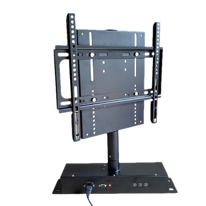 32-85 Inch 360 Degree Rotation Electrical Remote Control Motorized TV LCD Mount Stand Lift for Cabinet Desktop