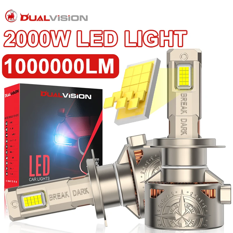 200W H7 H4 H11 LED Headlight Bulbs High Power CSP Canbus 80000LM H1 H8 H9 9005 HB3 9006 HB4 9012 HIR2 Turbo Lamp 6000K Car Light
200W H7 H4 H11 LED Headlight Bulbs High Power CSP Canbus 80000LM H1 H8 H9 9005 HB3 9006 HB4 9012 HIR2 Turbo Lamp 6000K Car Light