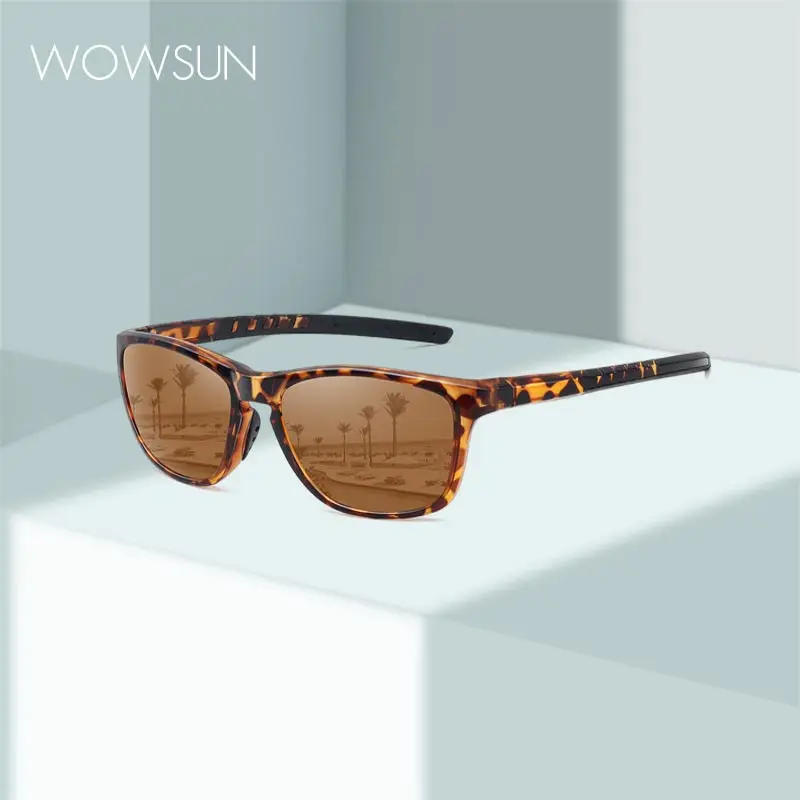 WOWSUN Square Fashion Polarized Sunglasses for Men Outdoor Sport Climbing Fishing Sun Glasses Male Anti-UV Driving Shades
WOWSUN Square Fashion Polarized Sunglasses for Men Outdoor Sport Climbing Fishing Sun Glasses Male Anti-UV Driving Shades