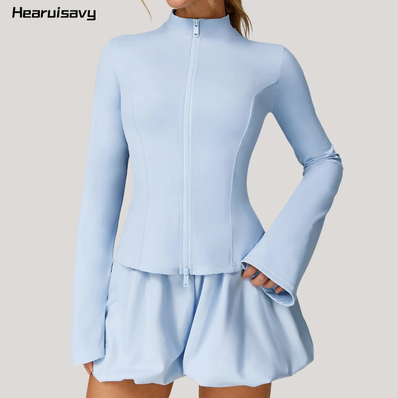 Hearuisavy Women Sun Protection Jackets Sports Set Push Up Fitness Running Sportwear Casual Breathable Pilates Yoga Shorts Suit
Hearuisavy Women Sun Protection Jackets Sports Set Push Up Fitness Running Sportwear Casual Breathable Pilates Yoga Shorts Suit