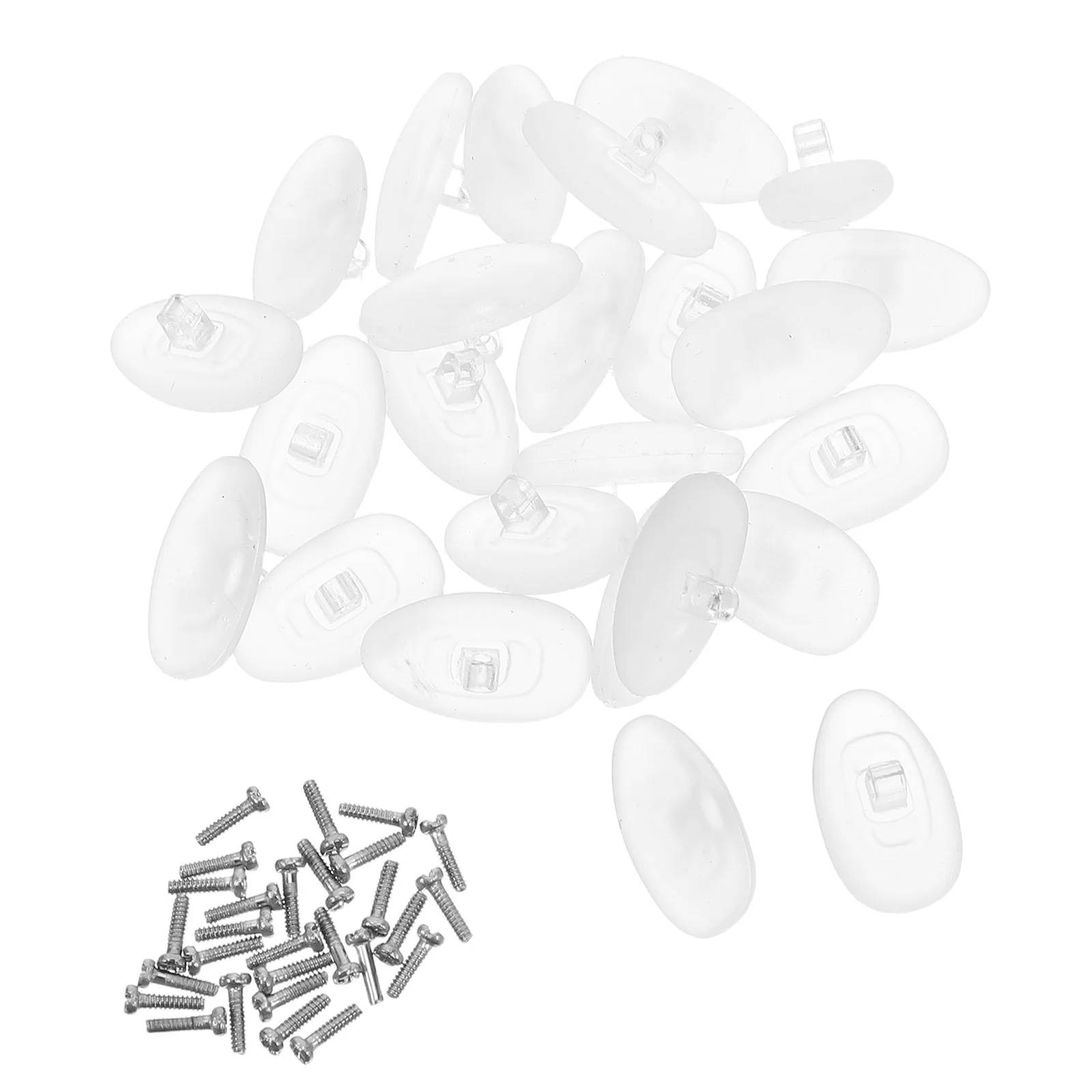 Silicone Eyeglass Nose Pads 12 Pair Soft Anti-Slip Replacement Cushions For Glasses Transparent Nose Pieces Eyewear
Silicone Eyeglass Nose Pads 12 Pair Soft Anti-Slip Replacement Cushions For Glasses Transparent Nose Pieces Eyewear