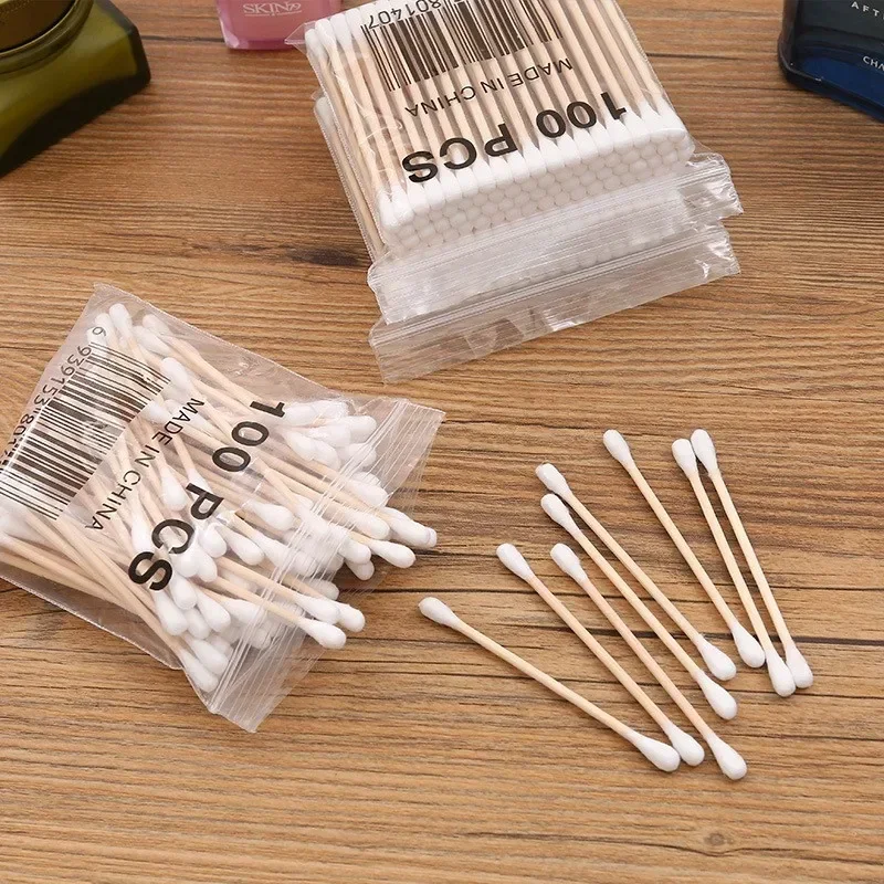 500/100 Round Headed Cotton Swabs,Double Round Headed Cotton Swabs, Bamboo Sticks, Precision Pointed Cosmetic Nail Tools
500/100 Round Headed Cotton Swabs,Double Round Headed Cotton Swabs, Bamboo Sticks, Precision Pointed Cosmetic Nail Tools