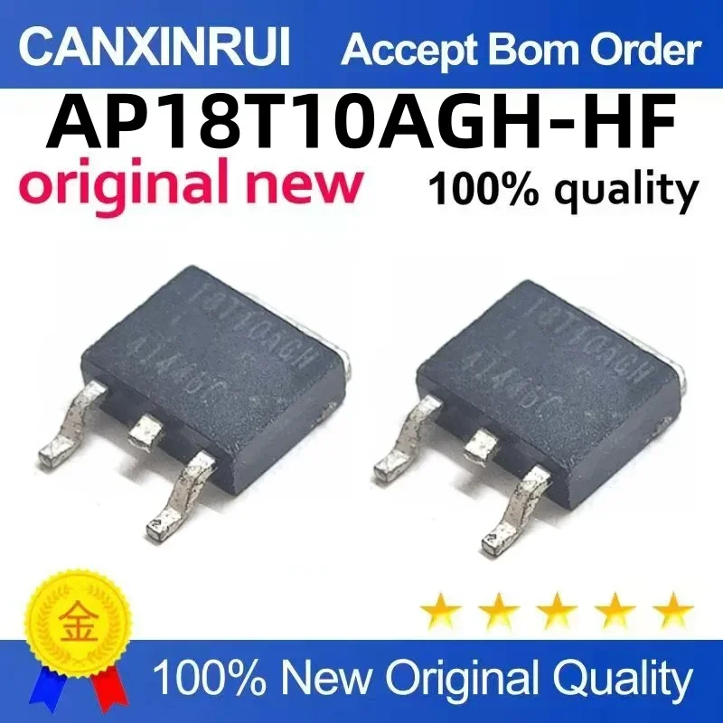 (5-100 pieces) AP18T10AGH-HF 18T10AGH brand new TO-252
(5-100 pieces) AP18T10AGH-HF 18T10AGH brand new TO-252