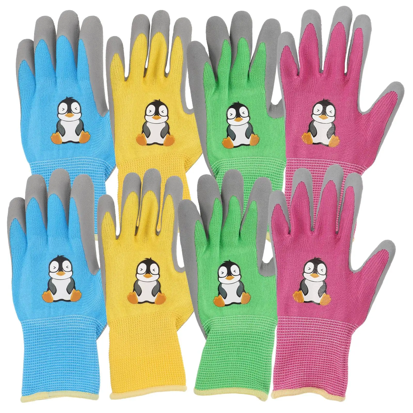 4 Pairs Children's Protective Gloves Cartoon Gardening Planting Riding Skating Wear-resistant Anti-tear Kids Work Gloves
4 Pairs Children's Protective Gloves Cartoon Gardening Planting Riding Skating Wear-resistant Anti-tear Kids Work Gloves