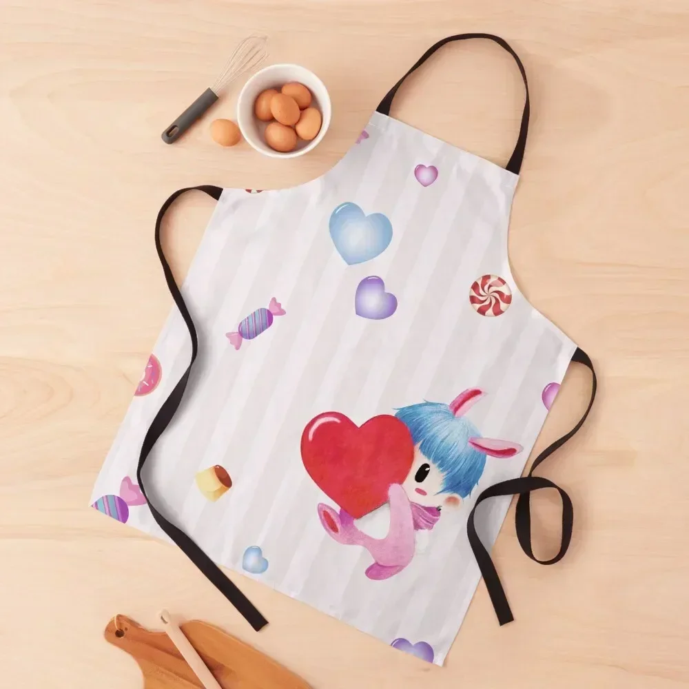 Cute Bunny Candy Chibi Apron Women Kitchen'S kitchen jacket woman For Hairdresser Things For The Kitchen Apron
Cute Bunny Candy Chibi Apron Women Kitchen'S kitchen jacket woman For Hairdresser Things For The Kitchen Apron