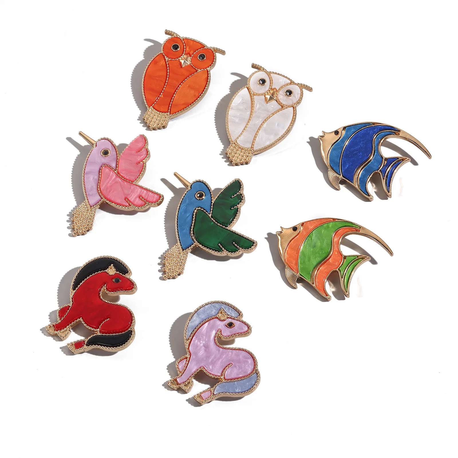 DIY accessories Acrylic cartoon cute animal handmade design brooch, street stall night market popular fashion jewelry wholesale
DIY accessories Acrylic cartoon cute animal handmade design brooch, street stall night market popular fashion jewelry wholesale
