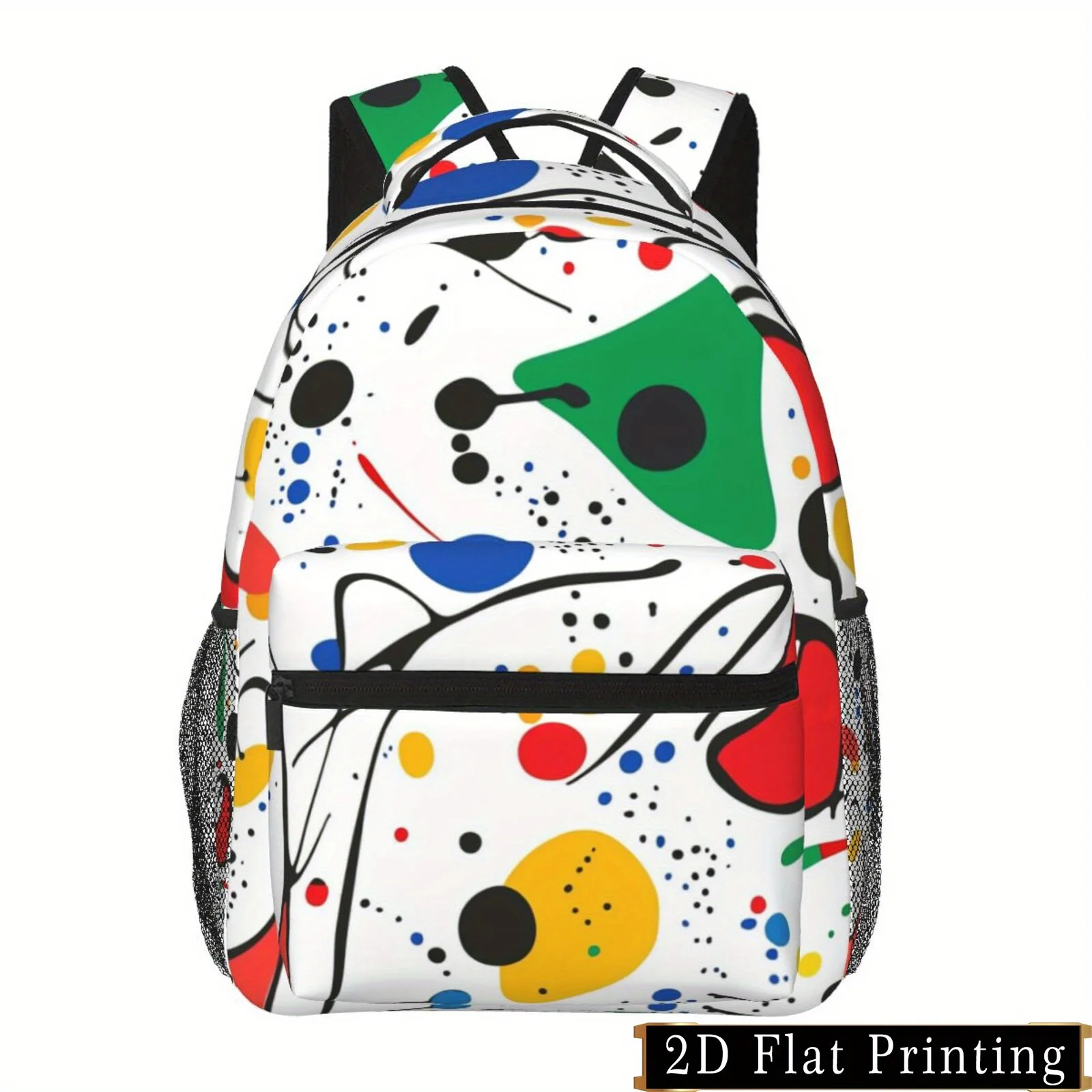Stylish Geometric Art Print Lightweight Laptop Backpack for iPad Large Capacity with Multiple Compartments Adjustable Padded
Stylish Geometric Art Print Lightweight Laptop Backpack for iPad Large Capacity with Multiple Compartments Adjustable Padded