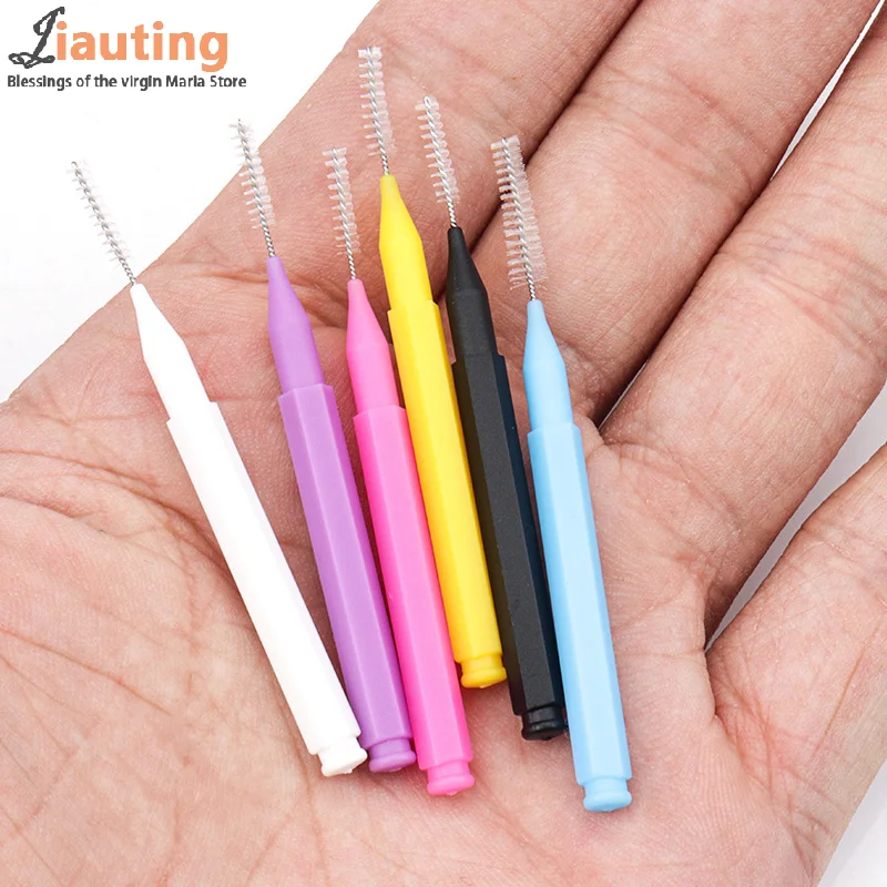 10Pcs Interdental Brushes Health Care Teeth Whitening Interdental Cleaners Orthodontic Dental Tooth Brush Oral Hygiene Care Tool
10Pcs Interdental Brushes Health Care Teeth Whitening Interdental Cleaners Orthodontic Dental Tooth Brush Oral Hygiene Care Tool