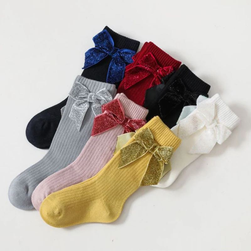 Girls Princess Socks Baby Elastic Sequin Bow Knee High Socks Breathable Stockings for Toddler Clothing Accessories
Girls Princess Socks Baby Elastic Sequin Bow Knee High Socks Breathable Stockings for Toddler Clothing Accessories
